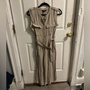 Tan Simply Vera Jumpsuit